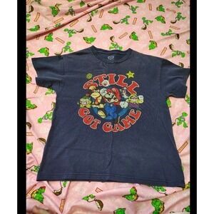 Vintage Y2K Mario Tshirt Boys 14/16 2010